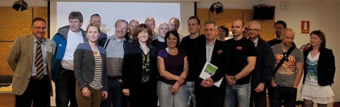 Visita de industriales noruegos