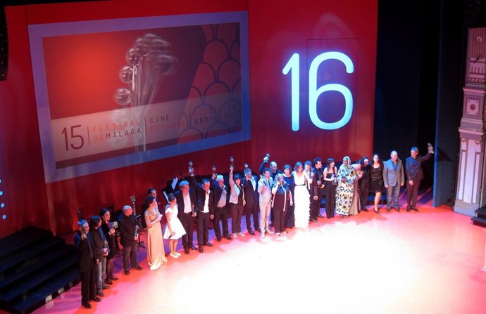 Gala De Clausura De La 15 Edición Del Festival De Málaga. Cine Español
