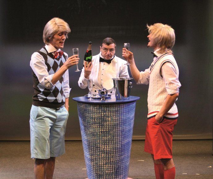 El espectáculo 'Brokers' de Yllana 