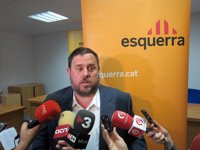 Junqueras (ERC), convencido de que el Gobierno de Artur Mas "estará a la altura" y no pondrá trabas a la consulta