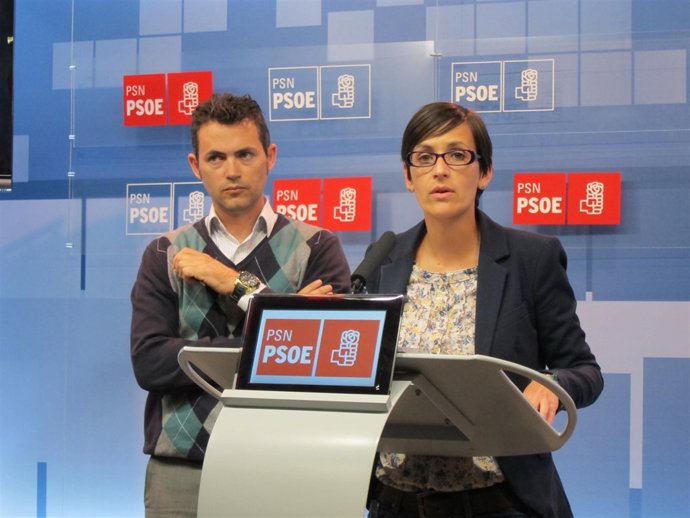 Samuel Caro y María Chivite.