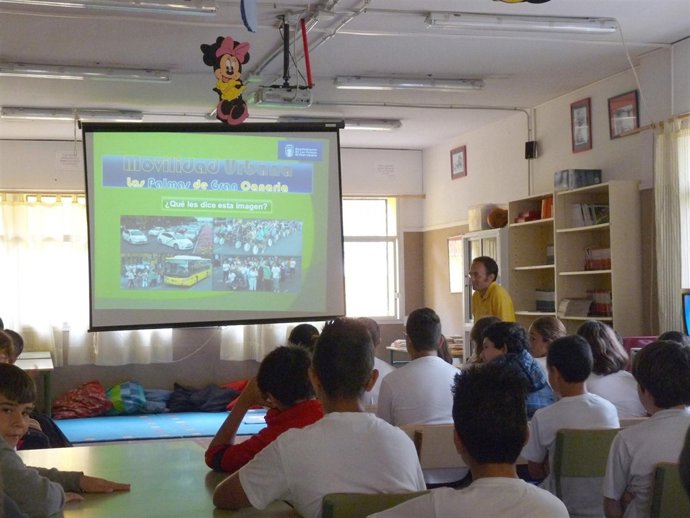 Charlas sobre movilidad del Ayuntamiento de Las Palmas de Gran Canaria