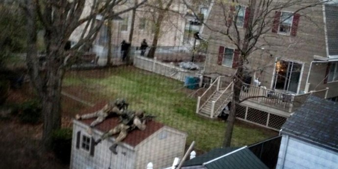 Casa asediada sospechoso huido atentado maratón Boston