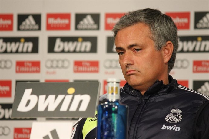 José Mourinho en rueda de prensa 