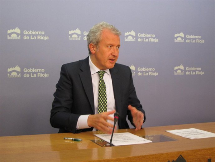 Emilio del Río, portavoz del Gobierno riojano