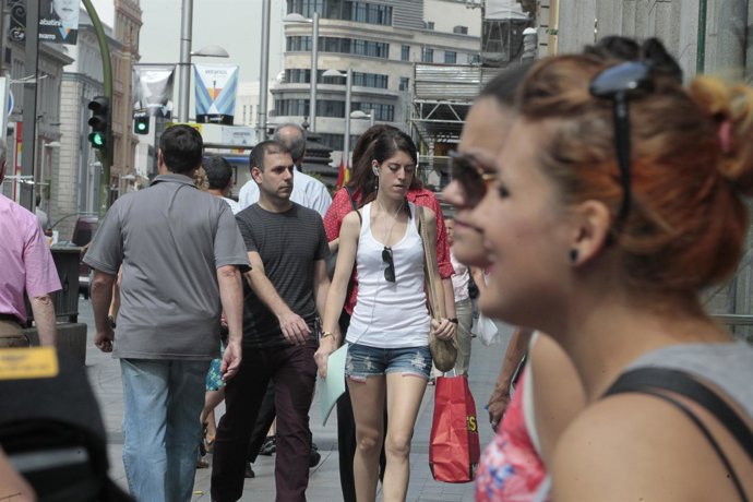 Consumidores, Gente, Aglomeraciones