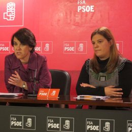 Responsables de Igualdad del PSOe y la FSA