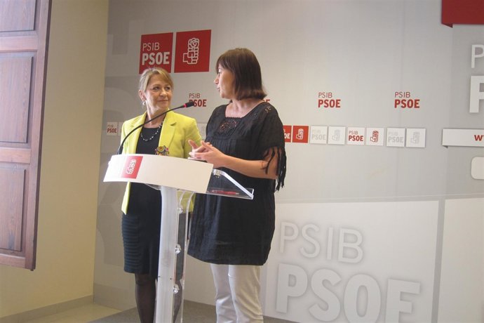 Inmaculada Rodríguez y Francina Armengol 