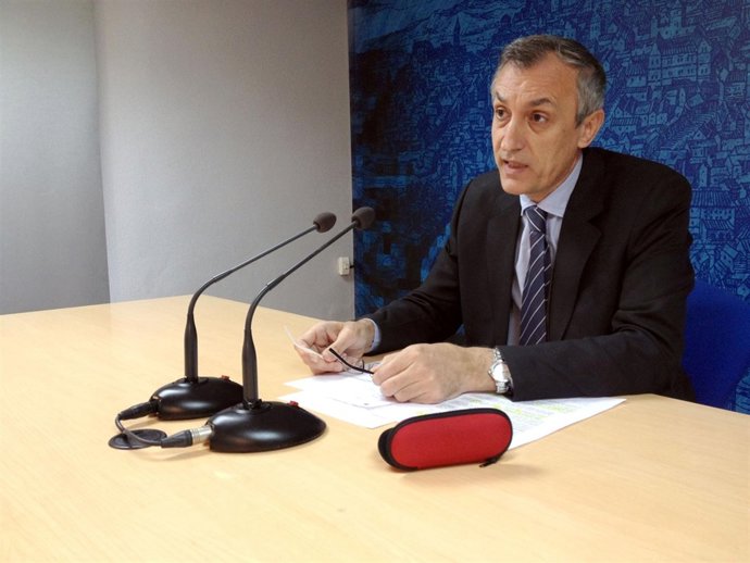 Guijarro en rueda de prensa