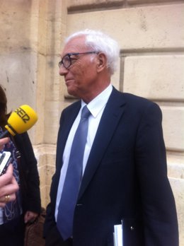 El síndic Queralt en su primera declaración en el TSJCV