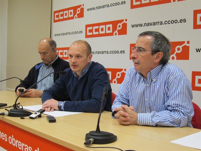 Ricardo Jimeno, Raúl Villar y Ramón Górriz.