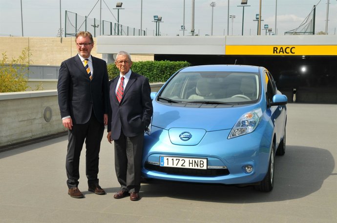Nissan cede un Nissan Leaf al Racc