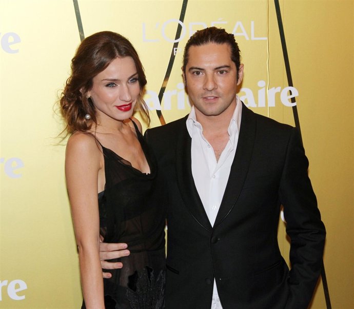 David Bisbal y Raquel Jiménez en los premios Marie Claire