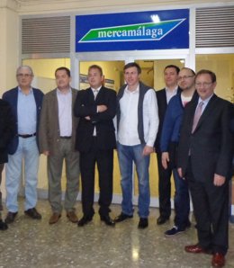 Una delegación de Moldavia visita Mercamálaga