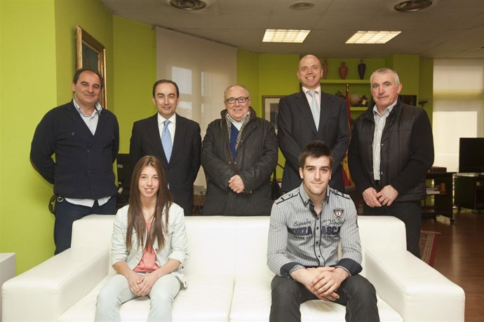 Recepción de judokas