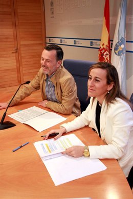 FOTOS DO CONSELLEIRO AGUSTÍN HERNÁNDEZ NA ROLDA DE PRENSA SOBRE O PLAN DE ACCIÓN