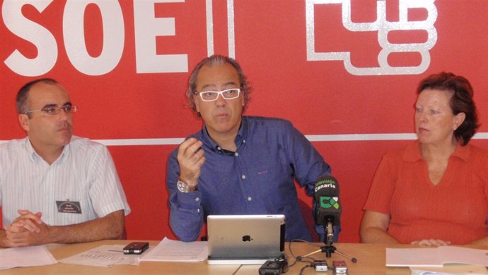 El secretario de Sanidad del PSOE de Canarias, Jesús Morera