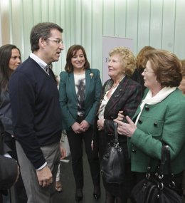 Alberto Núñez Feijóo en el XL Congreso de la Federación Galega de Viúvas