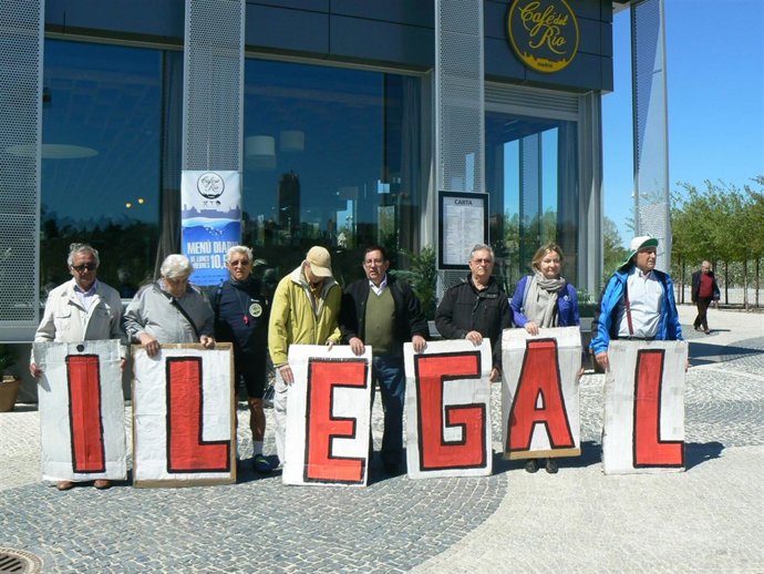 Protesta de la Plataforma Salvemos la Casa de Campo