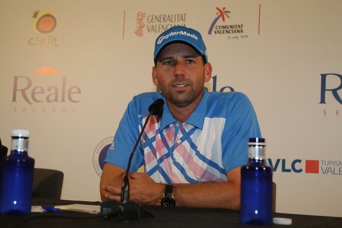 El golfista español Sergio García