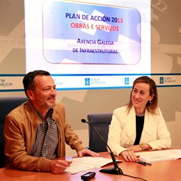 El conselleiro de Medio Ambiente, Territorio e Infraestruturas, Agustín Hernánde