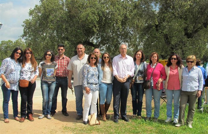 Mar Moreno, en una jornada de convivencia del PSOE en Fuente Obejuna