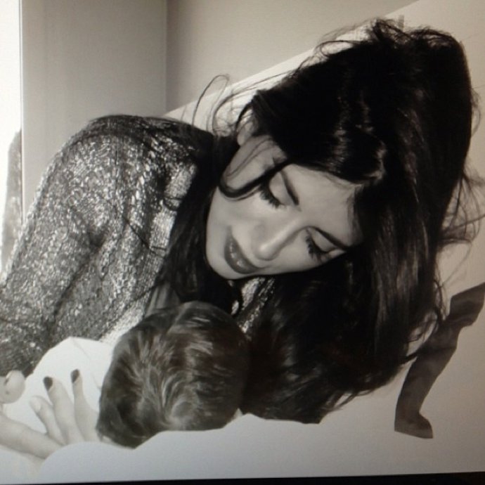 Daniella Semaan y su hija Lia