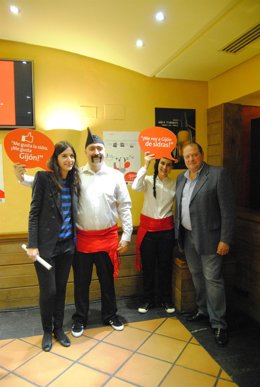 Presentación I jornada sidra en Madrid