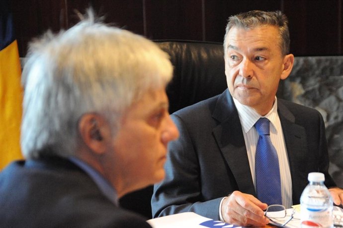 El presidente del Gobierno de Canarias, Paulino Rivero