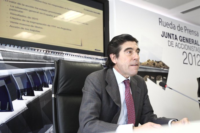 Manuel Manrique, Presidente De Sacyr Vallehermoso