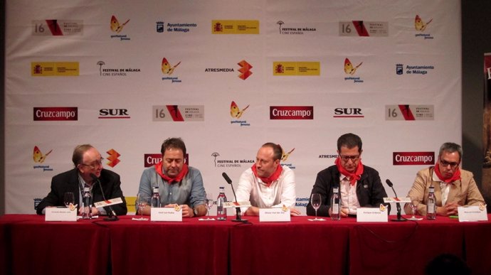 Rueda de prensa del documental 'Encierro' en el Festival de Málaga
