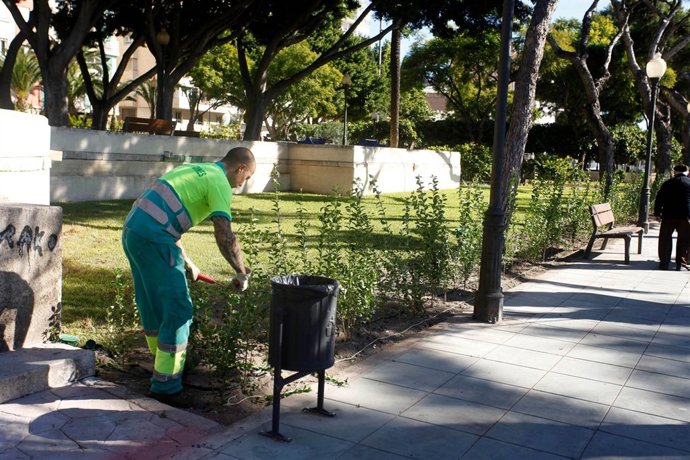 Arreglo del parque Nicolás Salmerón de Almería