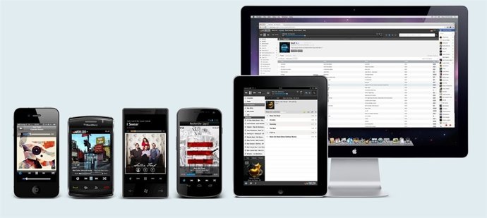 Servicio de música por streaming Deezer