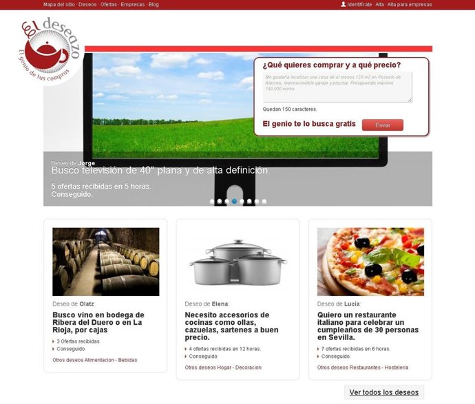 Página web eldeseazo.Com