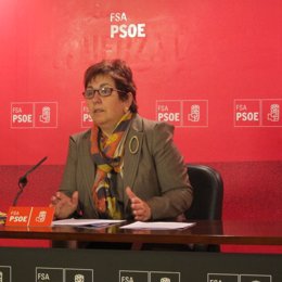 La diputada socialista en la Junta General Pilar Alonso