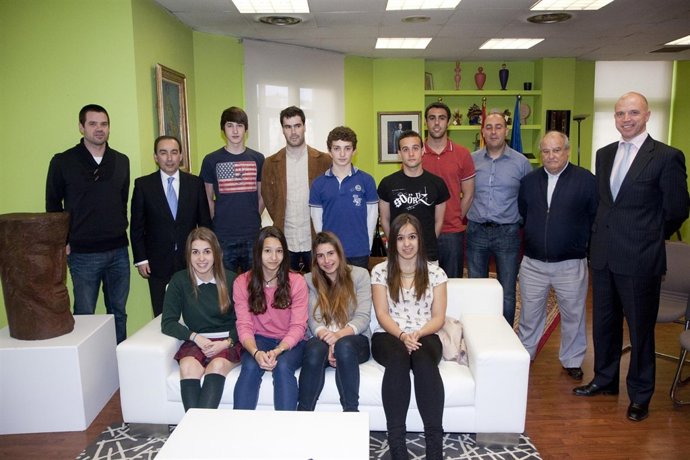 Recepción nadadores