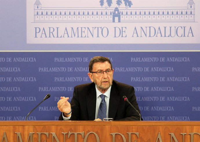 Manuel Gracia, hoy en rueda de prensa