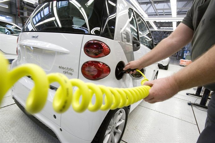 Producción del Smart fortwo eléctrico en Hambach (Francia)