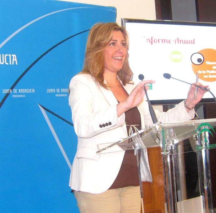 Susana Díaz, este lunes