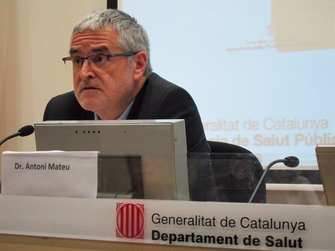 El secretario de Salud Pública de la Generalitat, Antoni Mateu