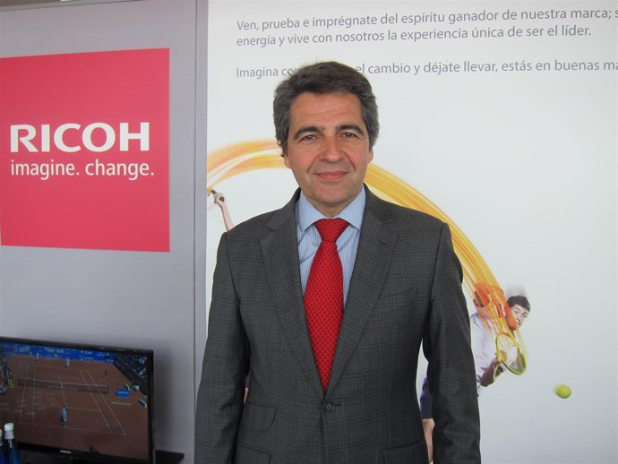 El director general de Ricoh España, Ramón Martín