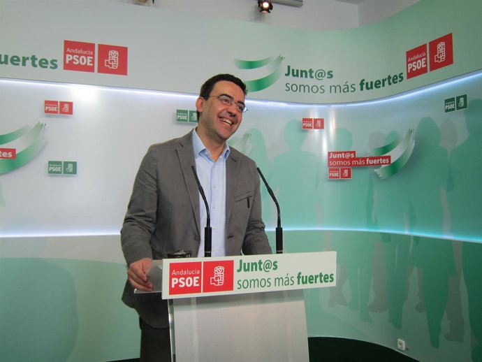 El vicesecretario general del PSOE-A, Mario Jiménez