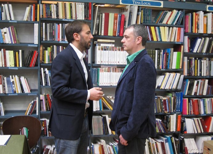 Presidente y vicepresidente del Gremio de Editores, 