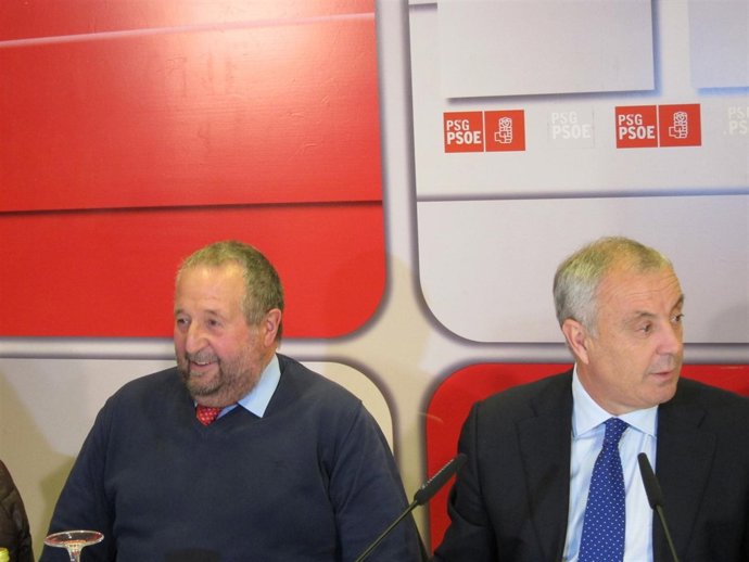 Pachi Vázquez y Xosé López Orozco (PSdeG-PSOE)