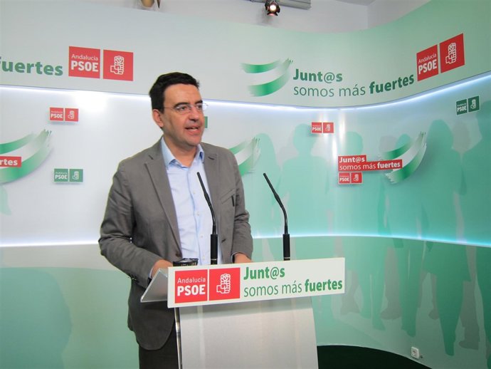 El vicesecretario general del PSOE-A, Mario Jiménez