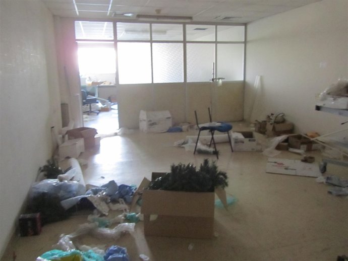 Sala de hospitalización del antiguo Hospital La Fe de Valencia