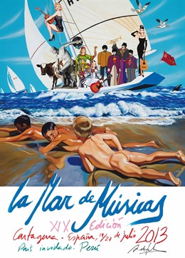 CARTEL LA MAR DE MUSICAS