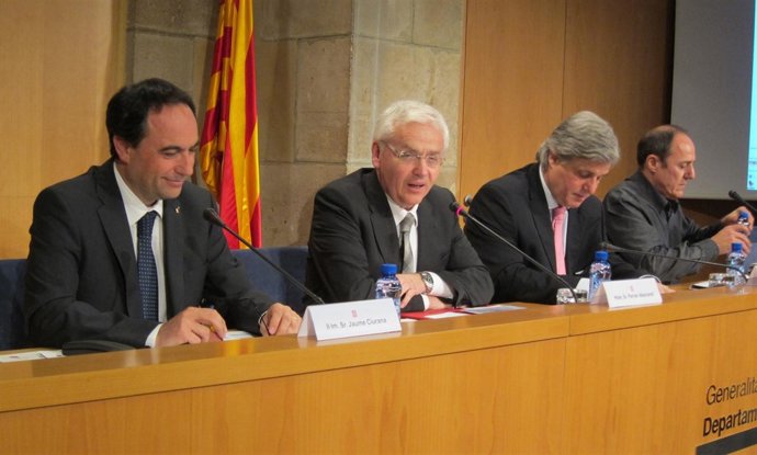 Jaume Ciurana; Ferran Mascarell y Pere Camps