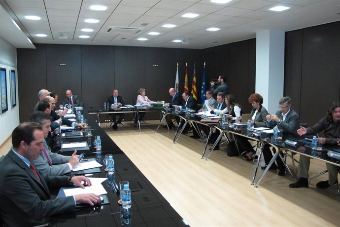 Reunión del Consejo de Administración del puerto de Alicante