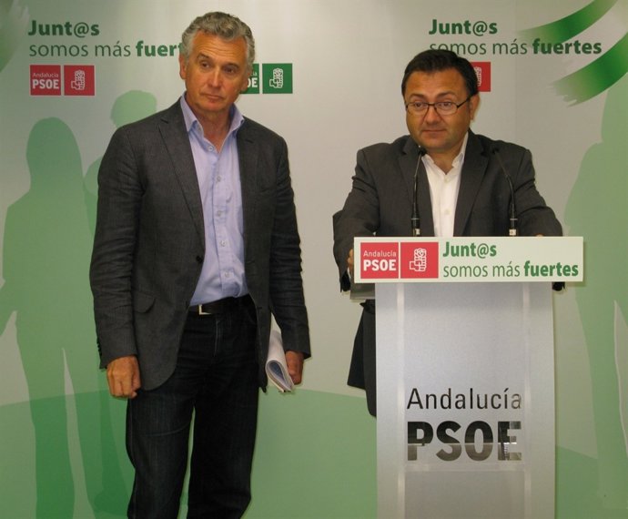 Paulino Plata y Miguel Ángel Heredia